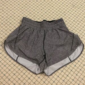 Lululemon track that high rise lined shorts 3”